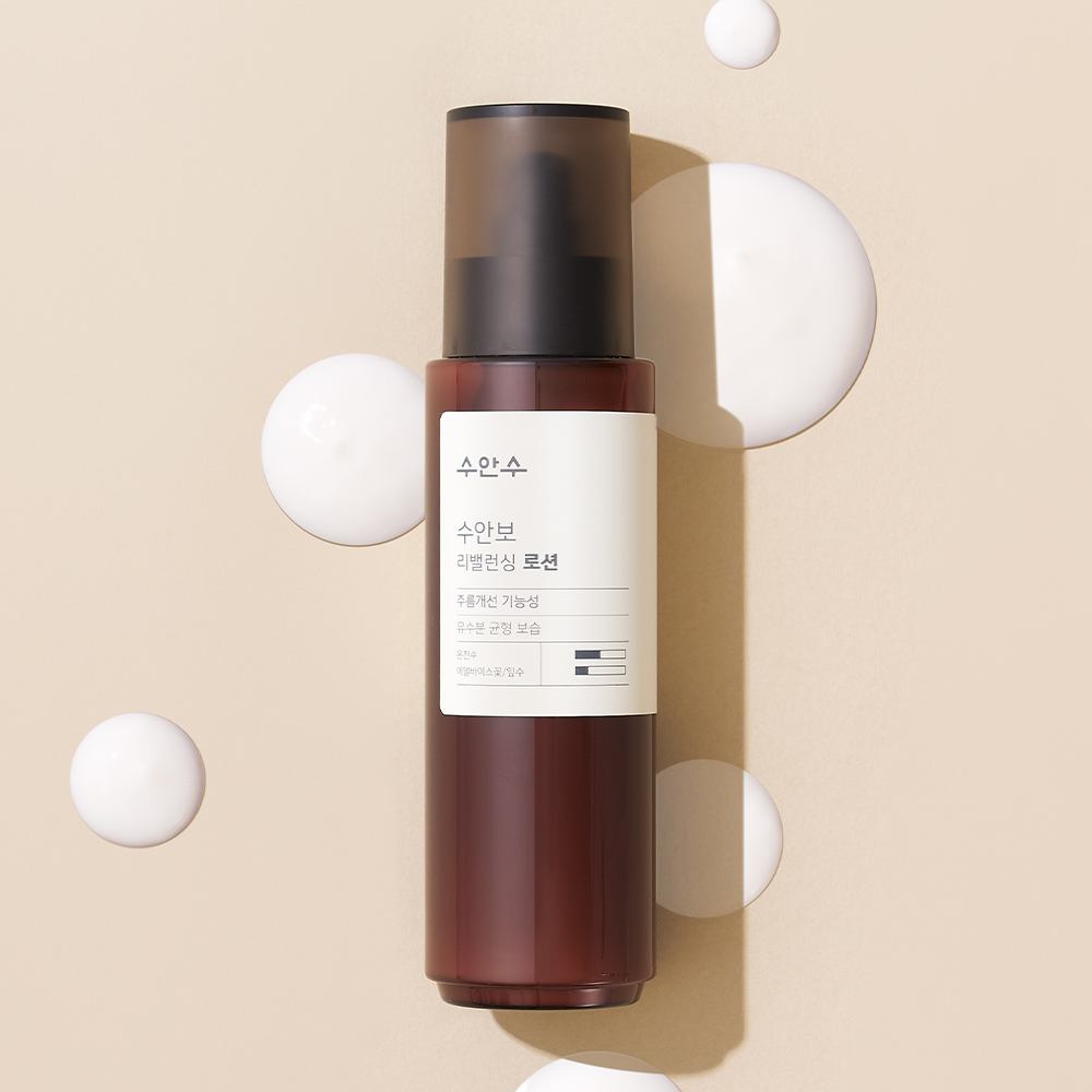 에네스티 수안수 수안보 온천수 주름개선 리밸런싱 로션 185ml - 메인 이미지