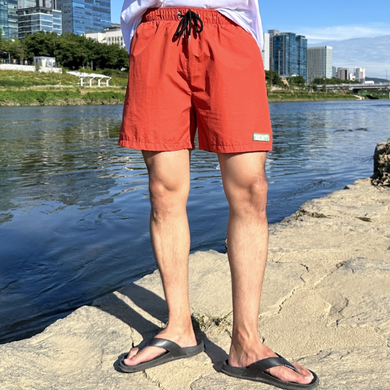 1+1 남자 카터 여름 나일론 바스락 스윔 쇼츠 반바지 - 상세 이미지 4