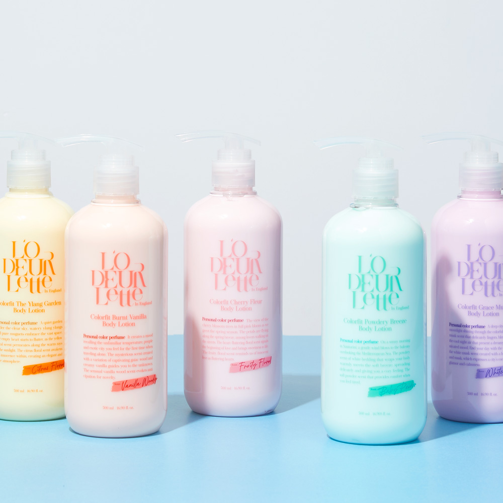 로더렛 컬러핏 바디 로션 500ml