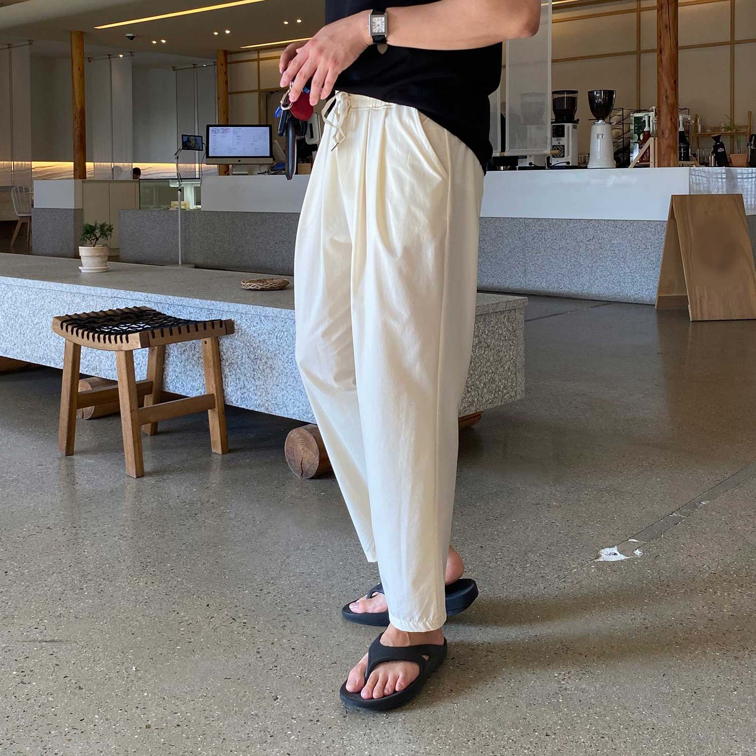 남자항아리바지 벌룬팬츠 배정남바지 구르카팬츠 - 상세 이미지 2