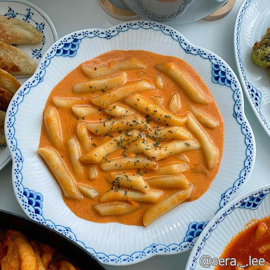 홍코너 로제떡볶이 밀떡 부드러운 맛 - 상세 이미지 5