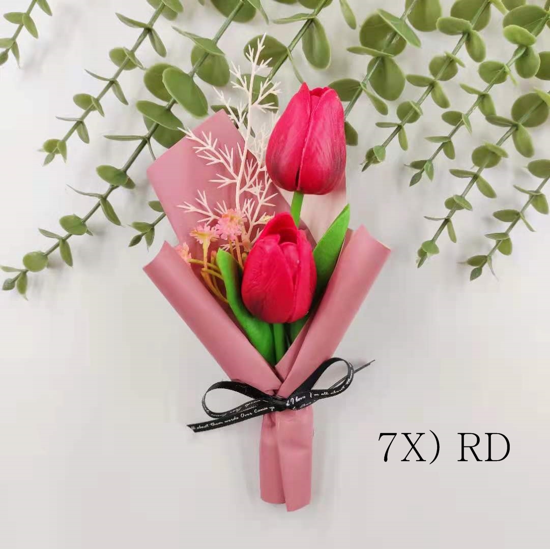 가더GADE 7X 납골당꾸미기 튤립꽃다발 추모 헌화 - 상세 이미지 4