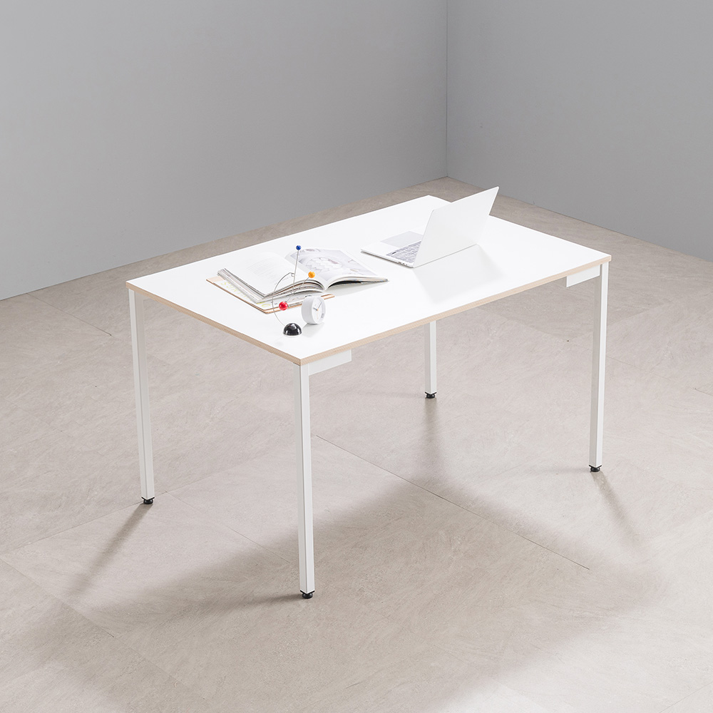 리시스커스텀 베이직 책상 1200x800mm, 화이트 - 상품 이미지