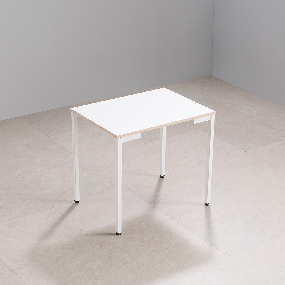 리시스커스텀 베이직 책상 800x600mm, 화이트 - 상세 이미지 3