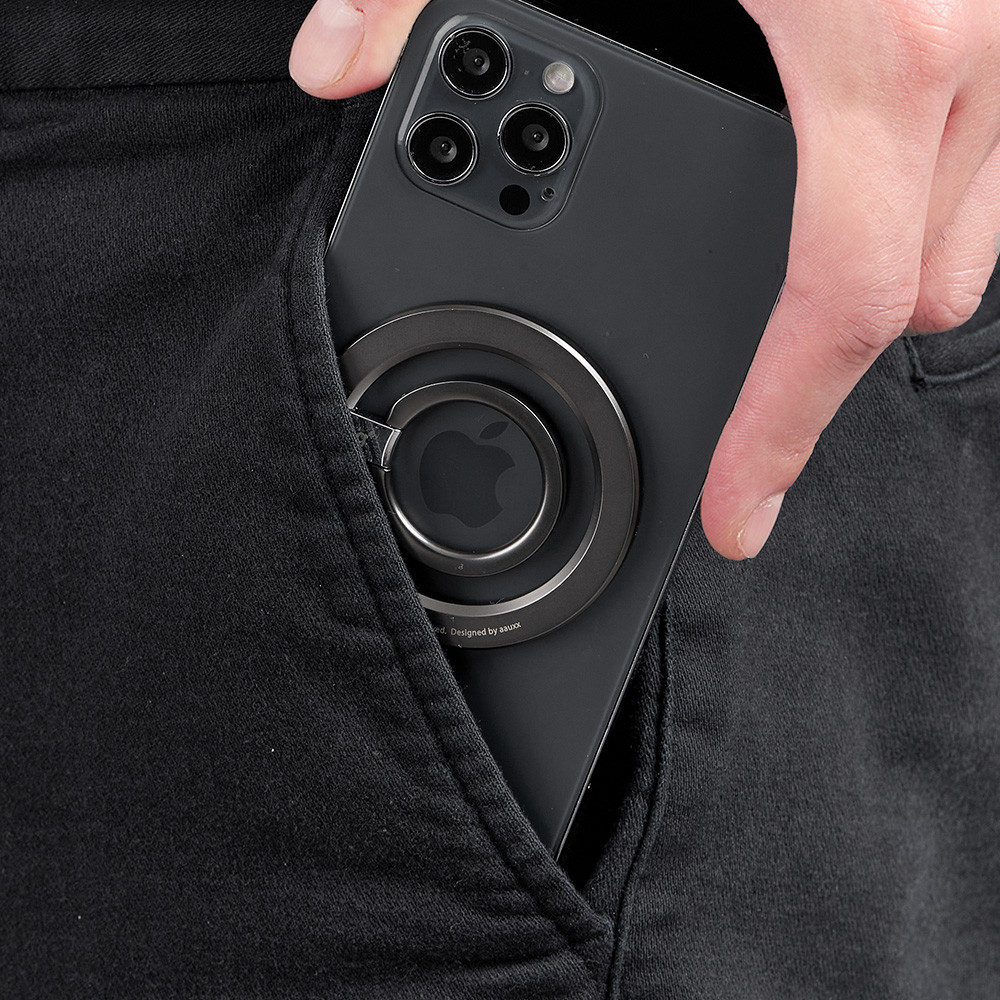 억스 아이링 M2 맥세이프 그립 톡 홀더 양면 자석 핸드폰 거치대