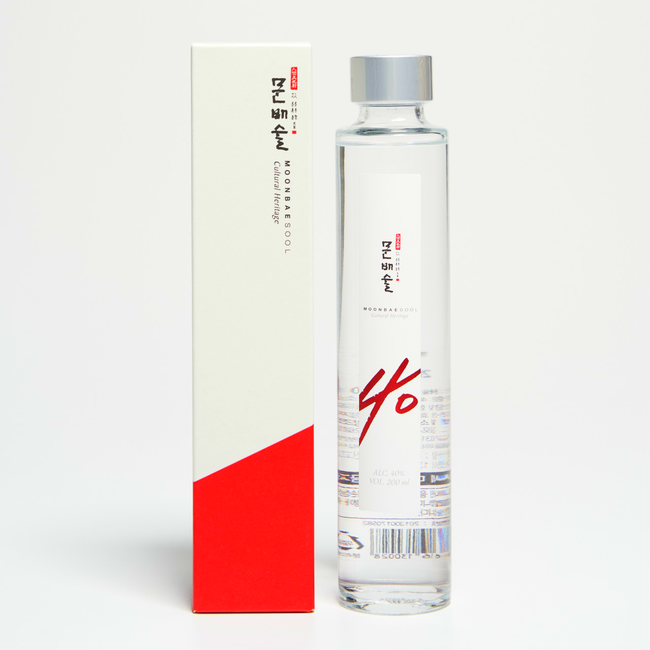 문배주 40도 문배술 200ml 이기춘 명인 평안도 김포 양조원(케이스포함) - 메인 이미지