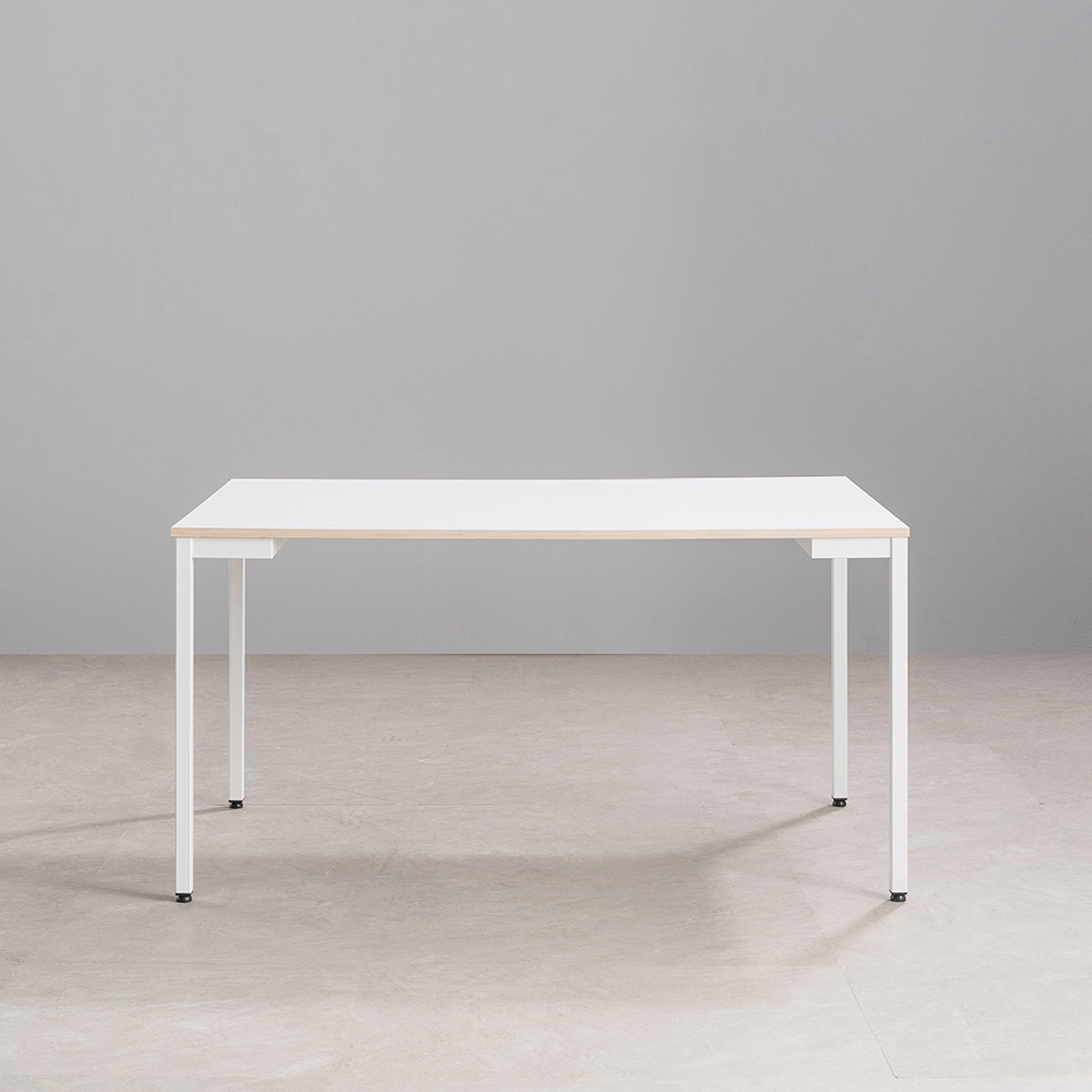 리시스커스텀 베이직 책상 1400x800mm, 화이트 - 상세 이미지 4