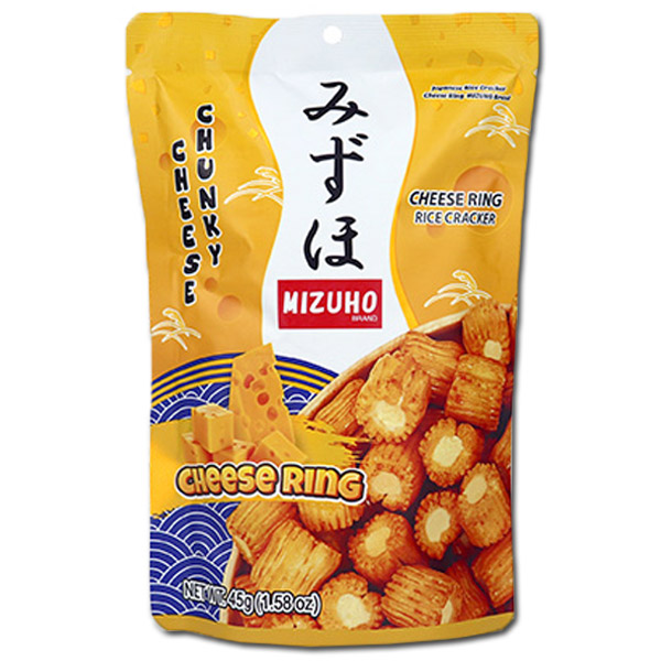 미즈호 치즈링 크래커 45g 수입 쌀과자