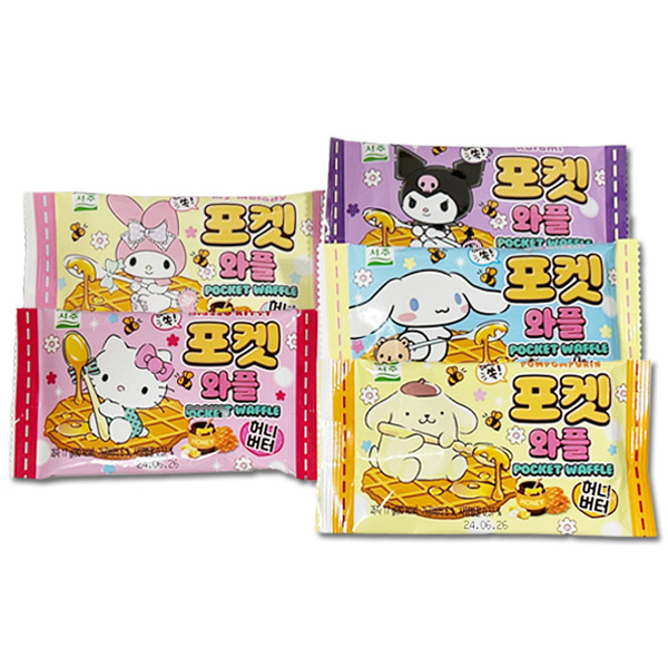 서주 포켓 허니 버터 와플 17g