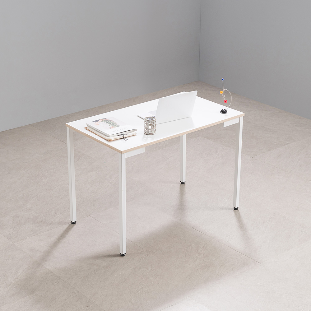 리시스커스텀 베이직 책상 1000x600mm, 화이트 - 상세 이미지 2