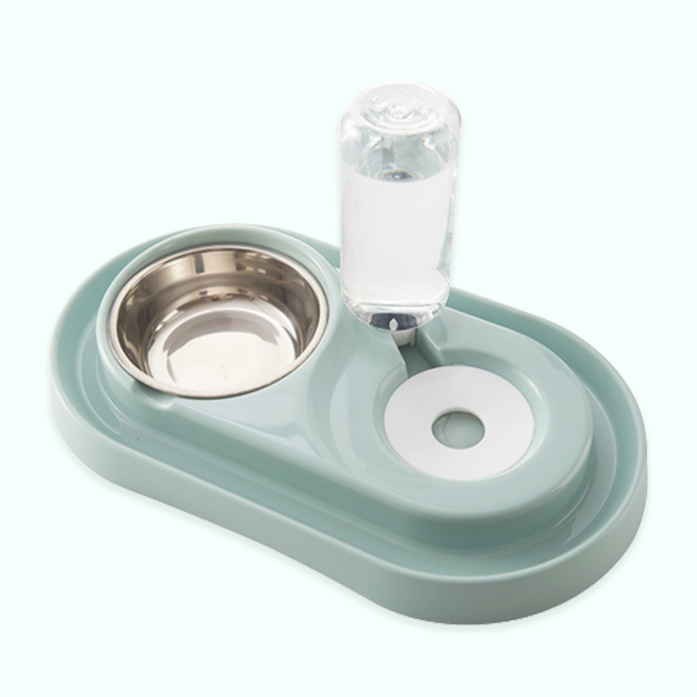 개과천선 클린 급수 스텐 식기 강아지밥그릇 고양이물그릇 애견 식기 개 2구