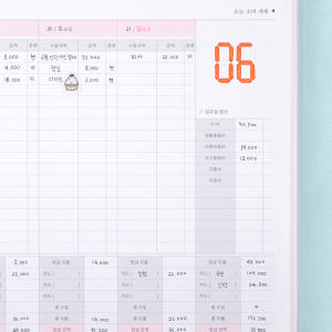 리훈 오늘쓰임 가계부 1년 신혼부부 다이어리 용돈기입장 실사용 후기 | 효과 있을까? - 상품 이미지 4
