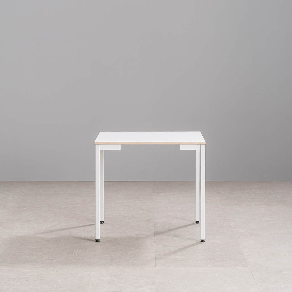 리시스커스텀 베이직 책상 800x600mm, 화이트 - 상세 이미지 5