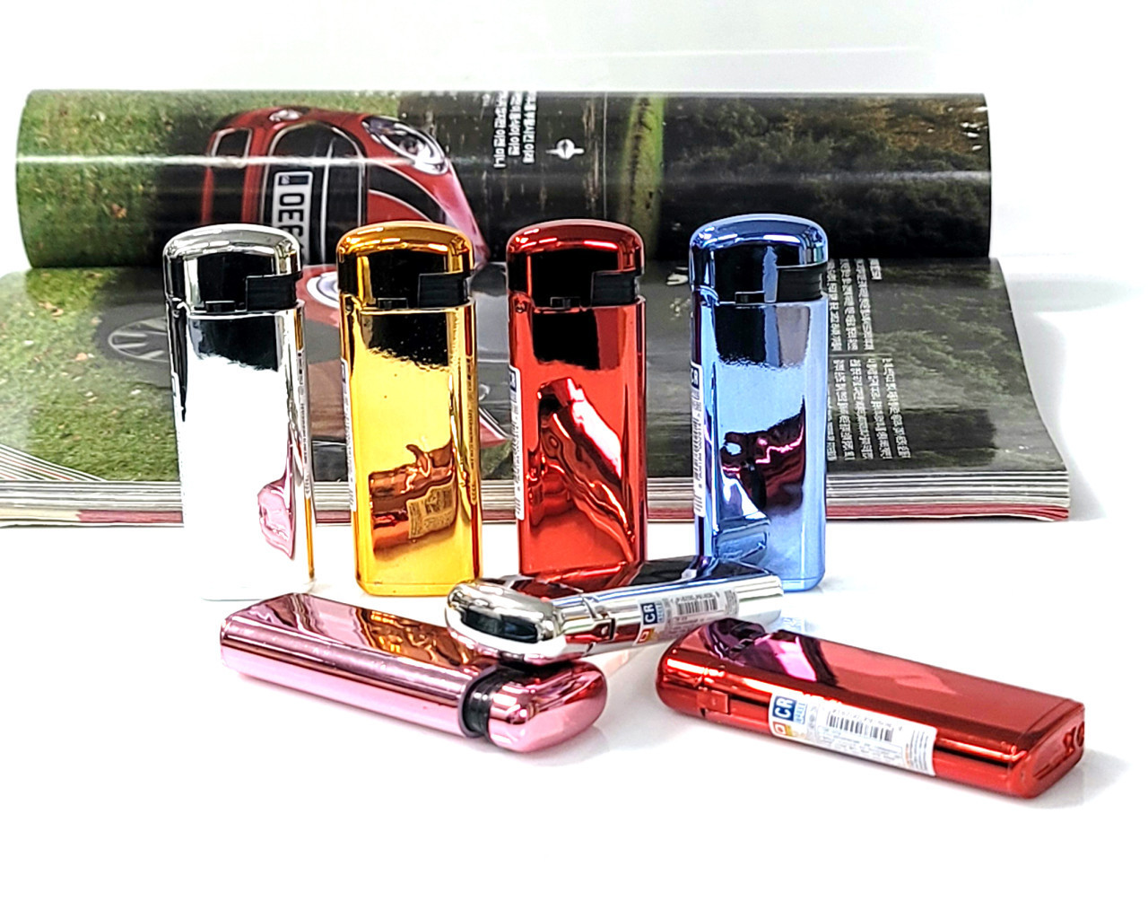 메탈토치 터보라이터 캠핑 낚시 다용도라이터 (15개1BOX) 편의점용-신제품