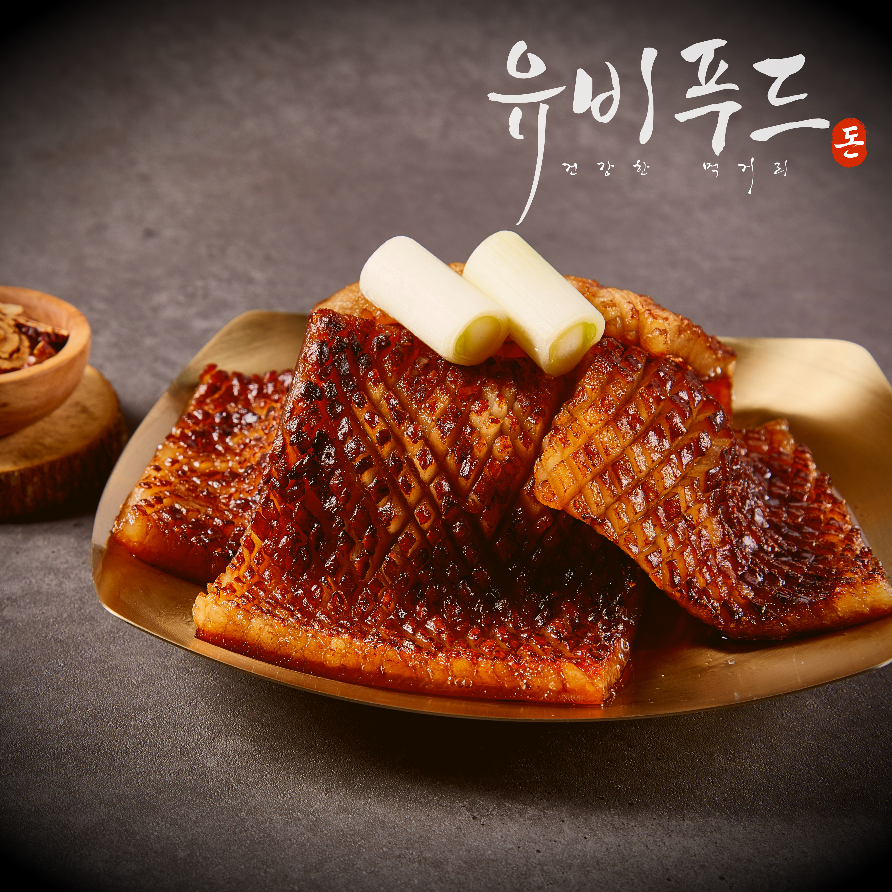 유비푸드 돼지껍데기 벌집 양념 껍데기 300g - 상세 이미지 3