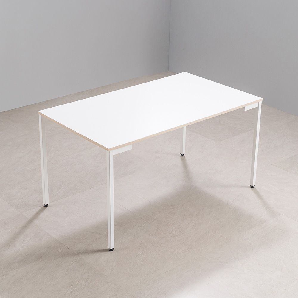 리시스커스텀 베이직 책상 1400x800mm, 화이트 - 상세 이미지 2