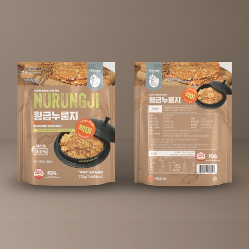 [황금이삭]국산 황금누룽지 700g 3종 황금색으로 오래구워 더욱더 고소한 명품누룽지 - 상세 이미지 4