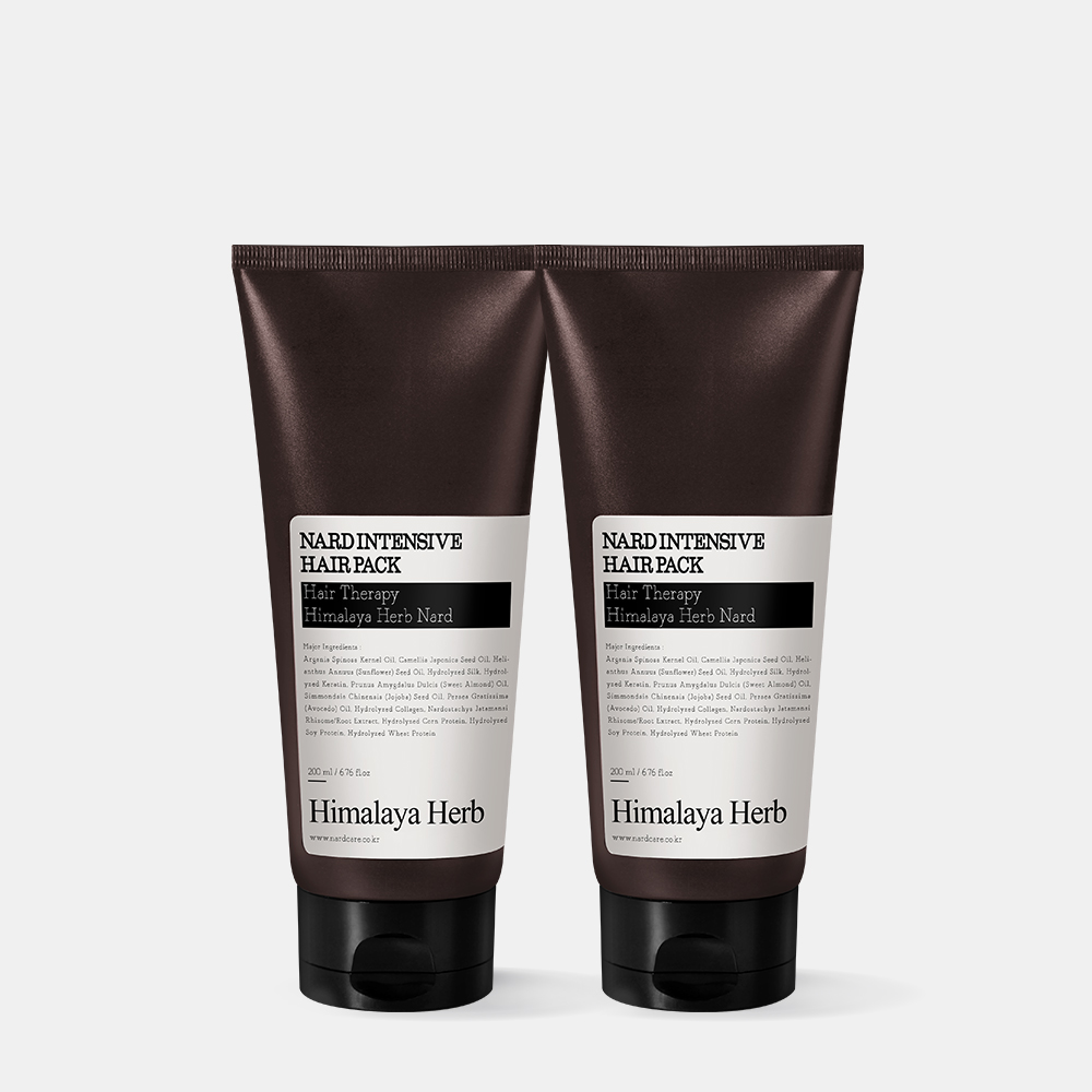 [2개] 나드 극손상 집중케어 헤어팩 200ml 헤어단백질, 손상모, 손상모케어, 탄력, 윤기