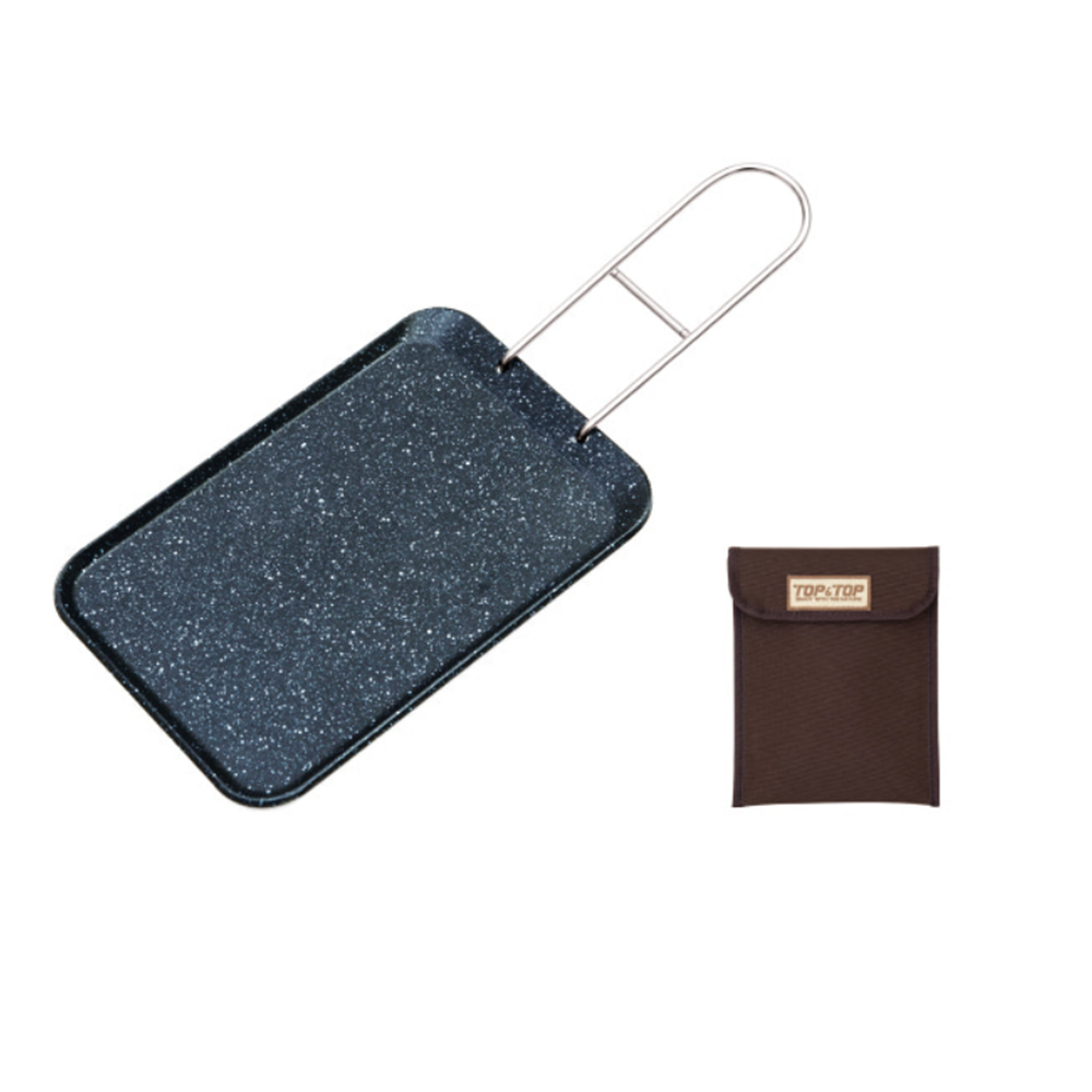 탑앤탑 스텐 캠핑 반합 사각팬 세트 백패킹 군용 코펠 ST 메스틴 찜망