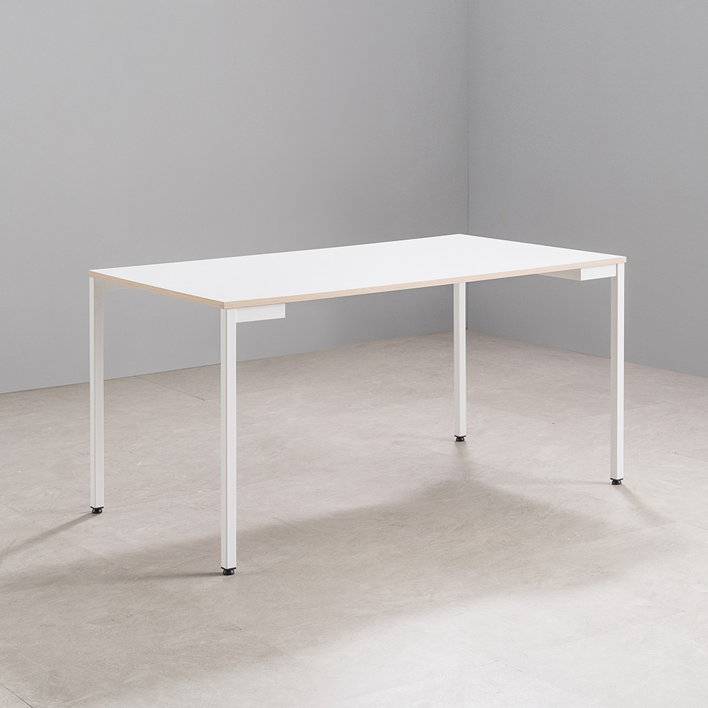 리시스커스텀 베이직 책상 1400x800mm, 화이트