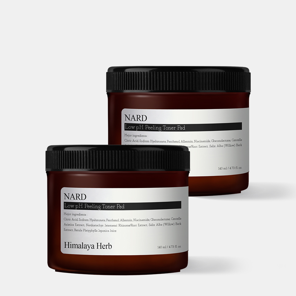 [2개] 나드 약산성 토너 패드 70매 140ml 대용량 저자극 닦토 추천 제품 이미지