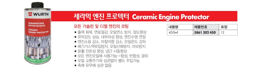 뷔르트 세라믹 엔진 오일 코팅제 - 상세 이미지 3