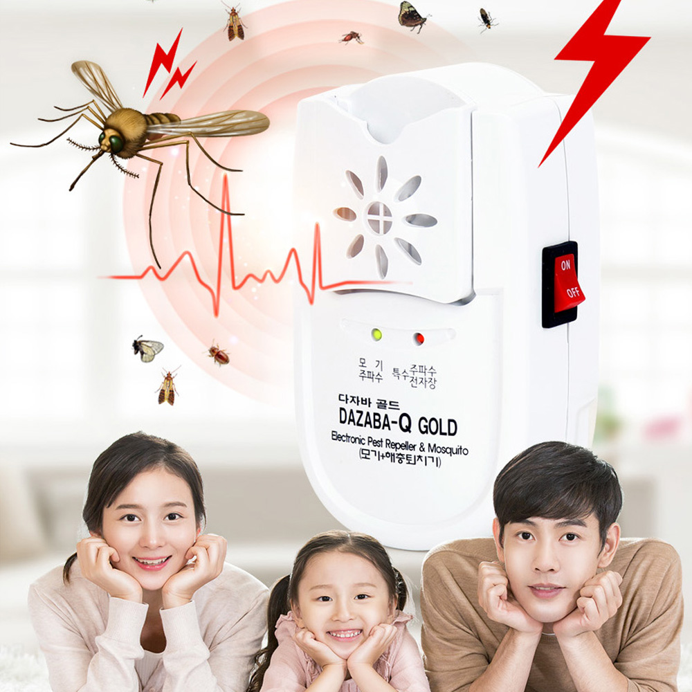다자바큐 골드 모기 해충 퇴치기 다잡아큐 훈증기 전기장 제품 이미지
