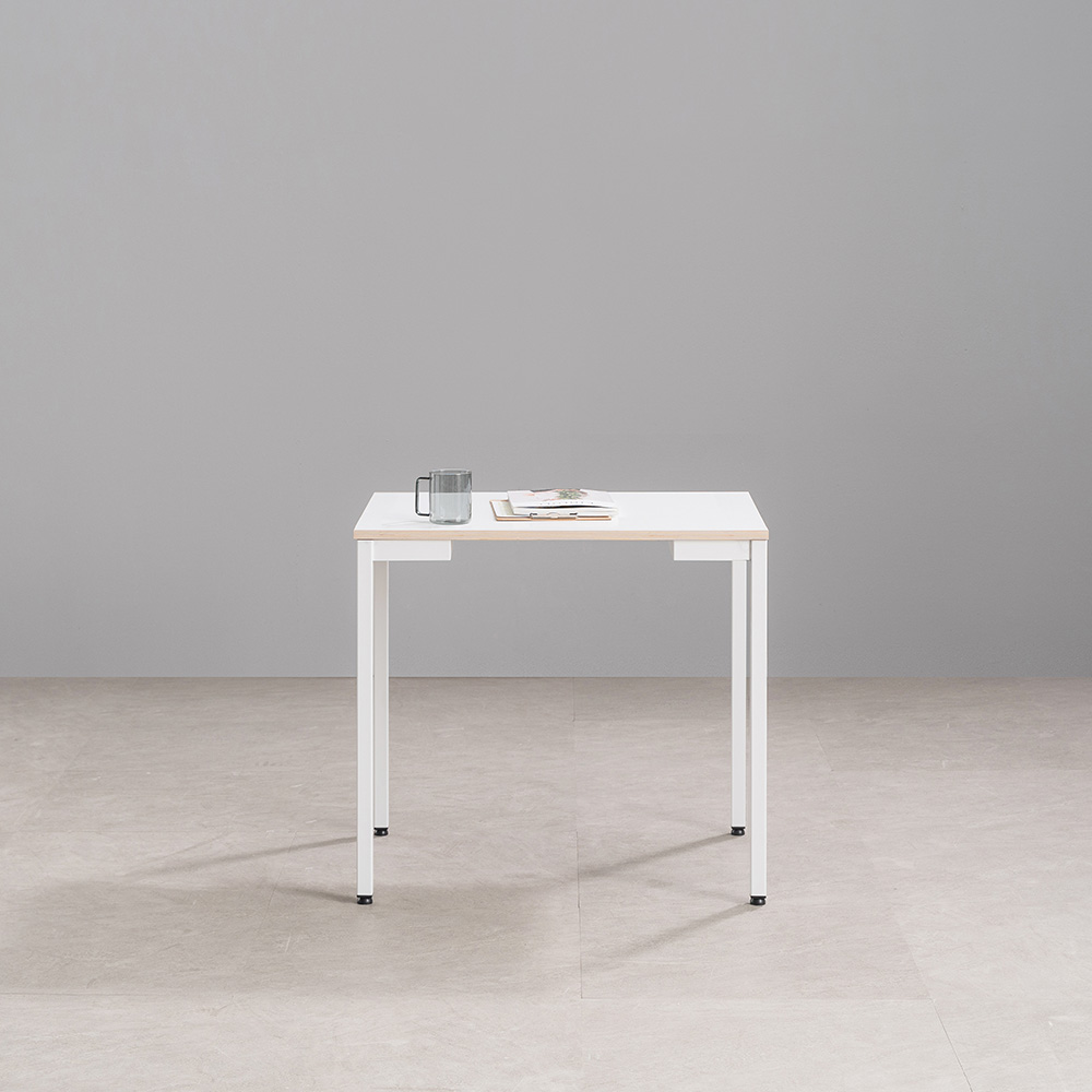 리시스커스텀 베이직 책상 800x600mm, 화이트 - 상세 이미지 4