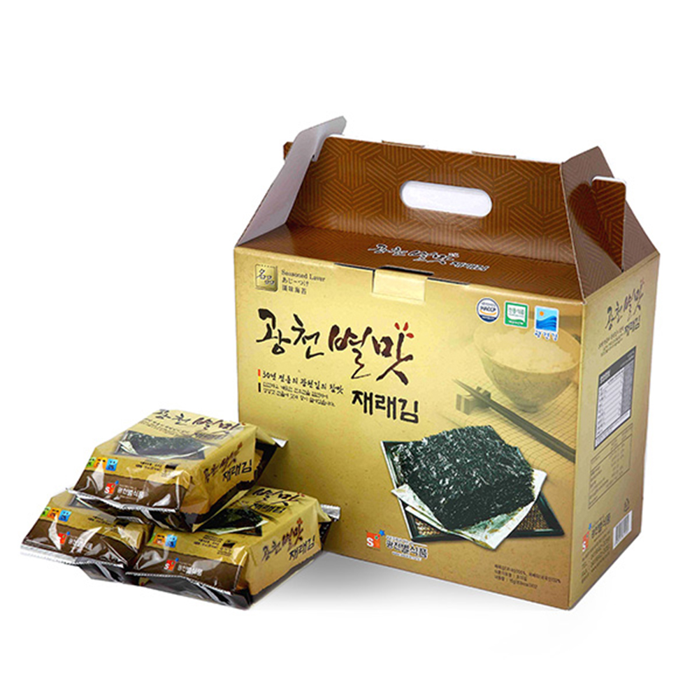 광천 별맛김 식탁김 재래조미김 15g 12봉