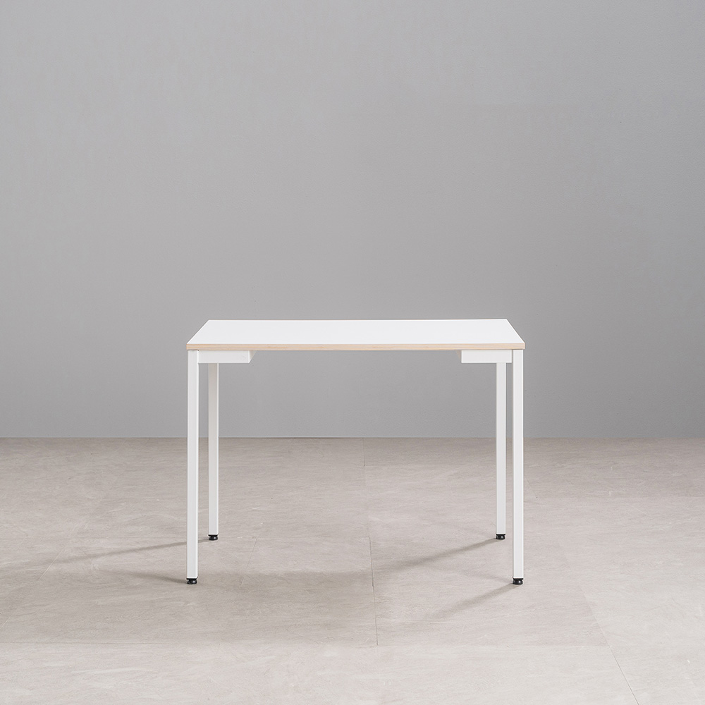 리시스커스텀 베이직 책상 1000x600mm, 화이트 - 상세 이미지 5