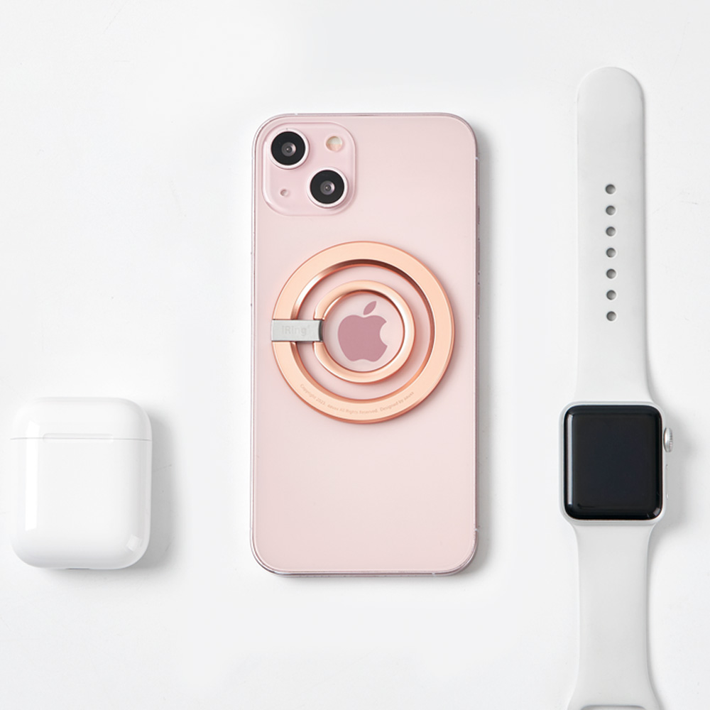 억스 아이링 M2 맥세이프 그립 톡 홀더 양면 자석 핸드폰 거치대