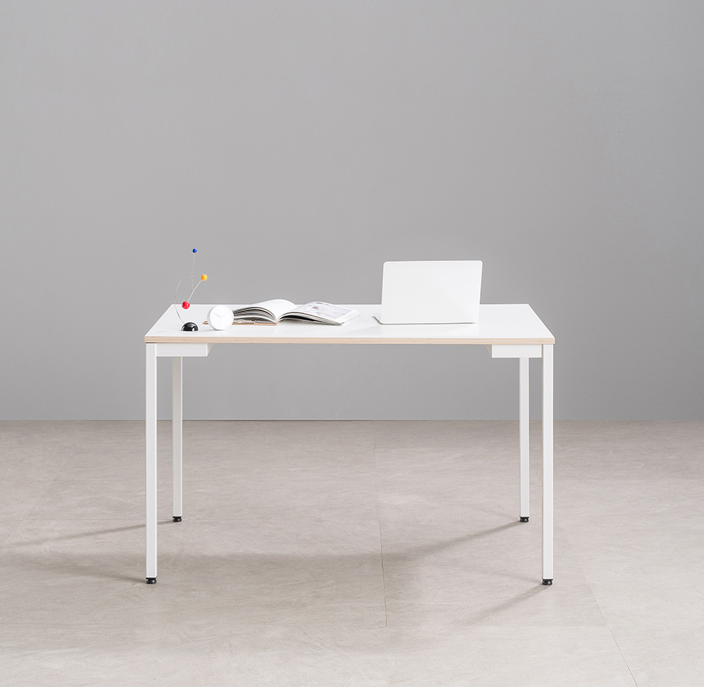 리시스커스텀 베이직 책상 1200x800mm, 화이트 - 상세 이미지 3