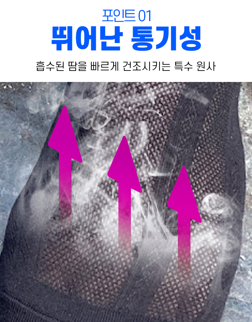 더빨강양말 시원한 남자 여름 매쉬 쿨양말 10켤레 신사 정장 중목 면 - 상세 이미지 4