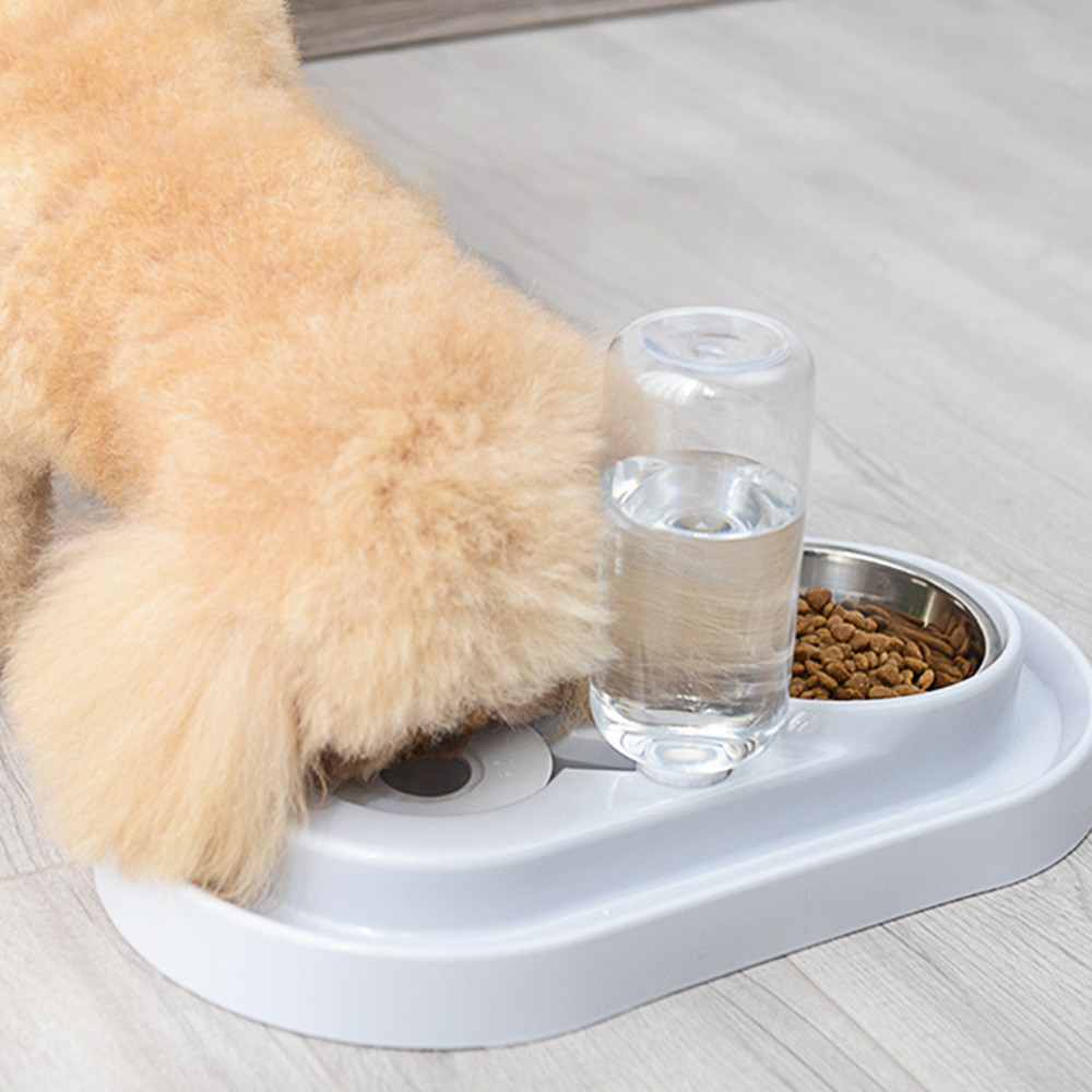 개과천선 클린 급수 스텐 식기 강아지밥그릇 고양이물그릇 애견 식기 개 2구