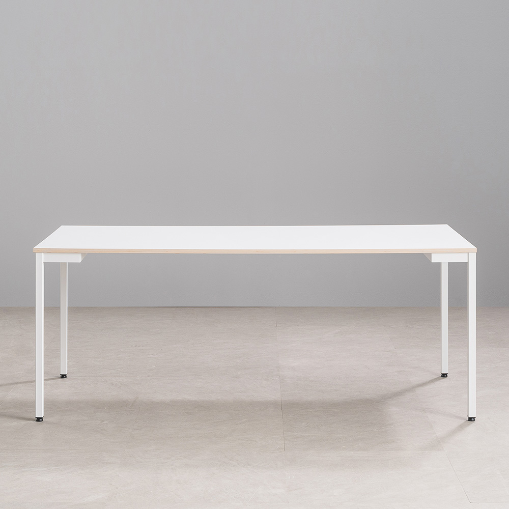 리시스커스텀 베이직 책상 1800x800mm, 화이트 - 상세 이미지 4