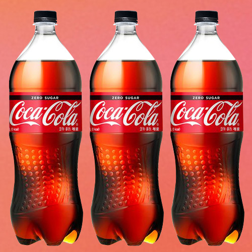 코카콜라 제로콜라 대용량 제로, 1.5L, 12개 - 상품 이미지