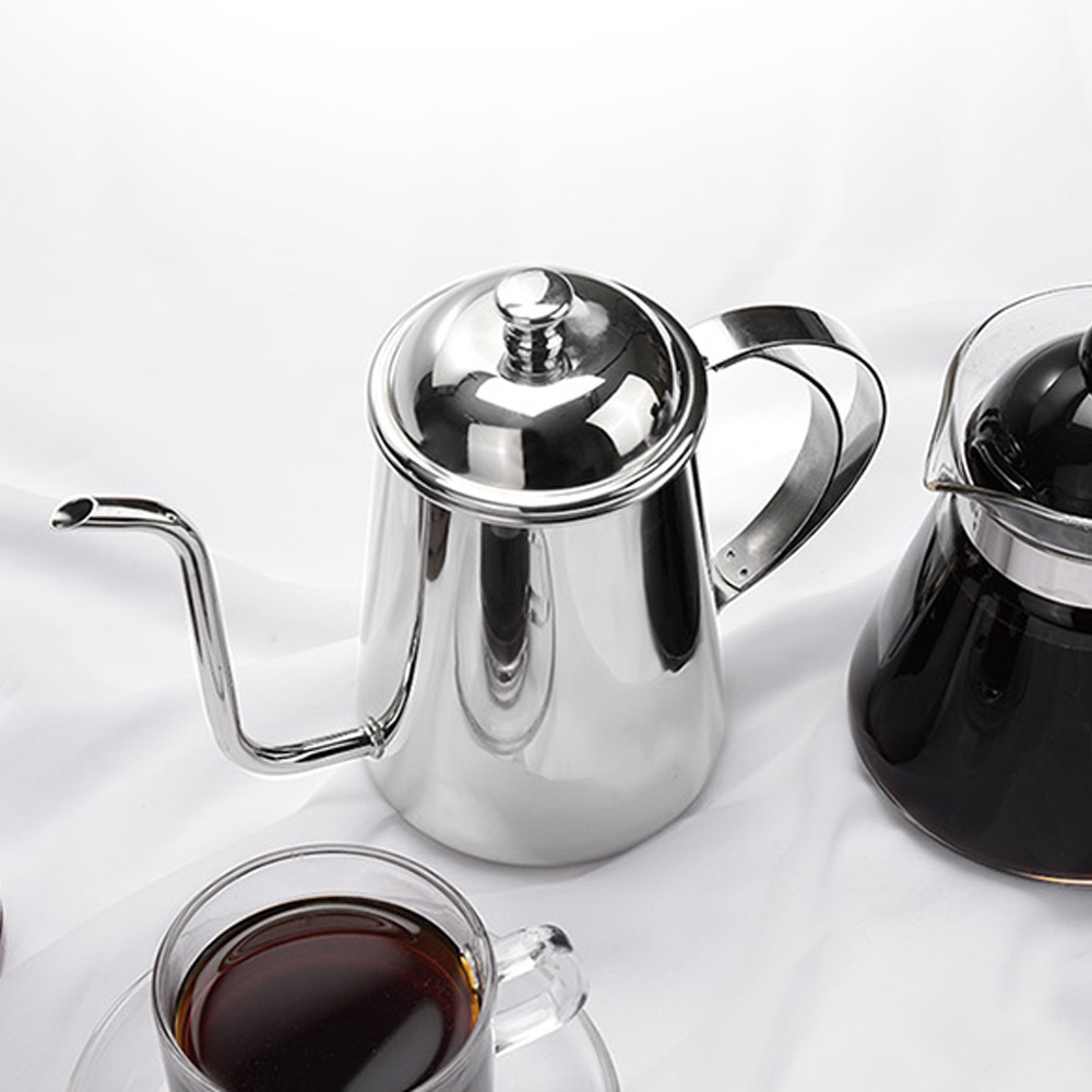 코맥 티타늄 드립주전자 피쳐 포트 커피서버 (로즈골드) 600ml - 상세 이미지 5