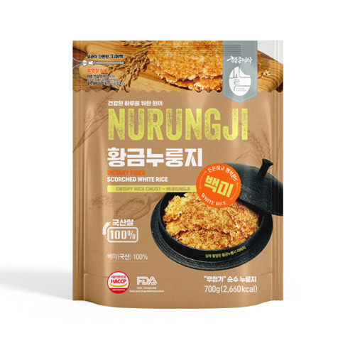 [황금이삭]국산 황금누룽지 백미 700g 2봉 황금색으로 오래구워 더욱더 고소한 고급누룽지 - 상세 이미지 3