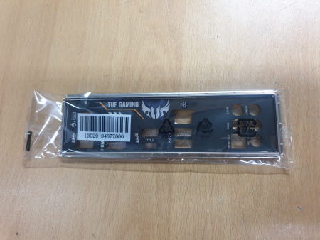 ASUS TUF Gaming Z490-PLUS I/O쉴드 (백플레이트)