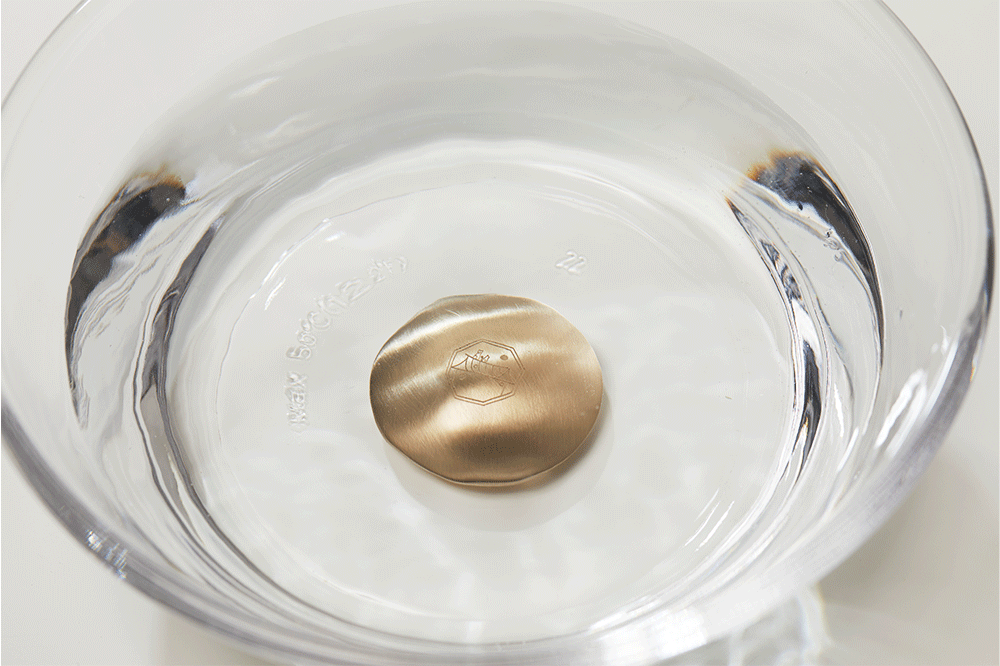 방짜볼 장수연구소 강아지 고양이 물그릇 수반 식기 살균 NEW방짜볼S사이즈