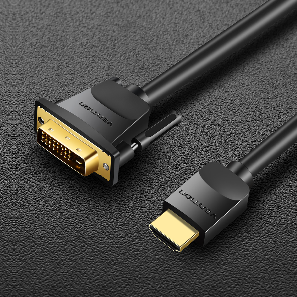 벤션 양방향 HDMI to DVI 모니터 케이블 ABF 1.5m, 1개 - 상세 이미지 2