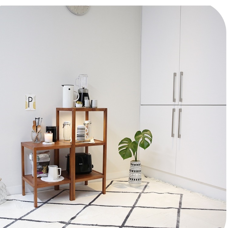 작은 트로피 진열장 수석 장식장 3단 콘솔 현관 복도 장식장