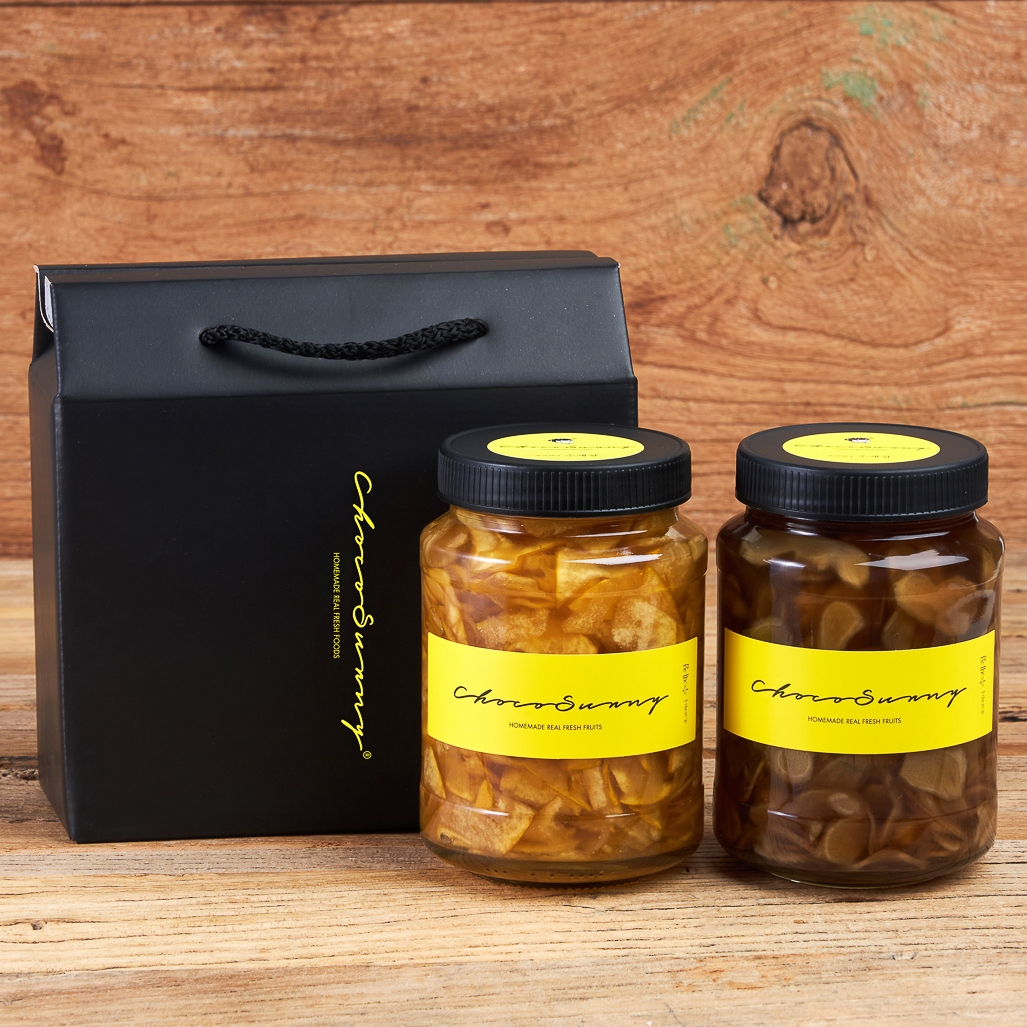 [모과청+생강청] 500g 2병 부모님 선생님 설날명절 감기에 좋은 차 선물세트 답례품 - 상세 이미지 3