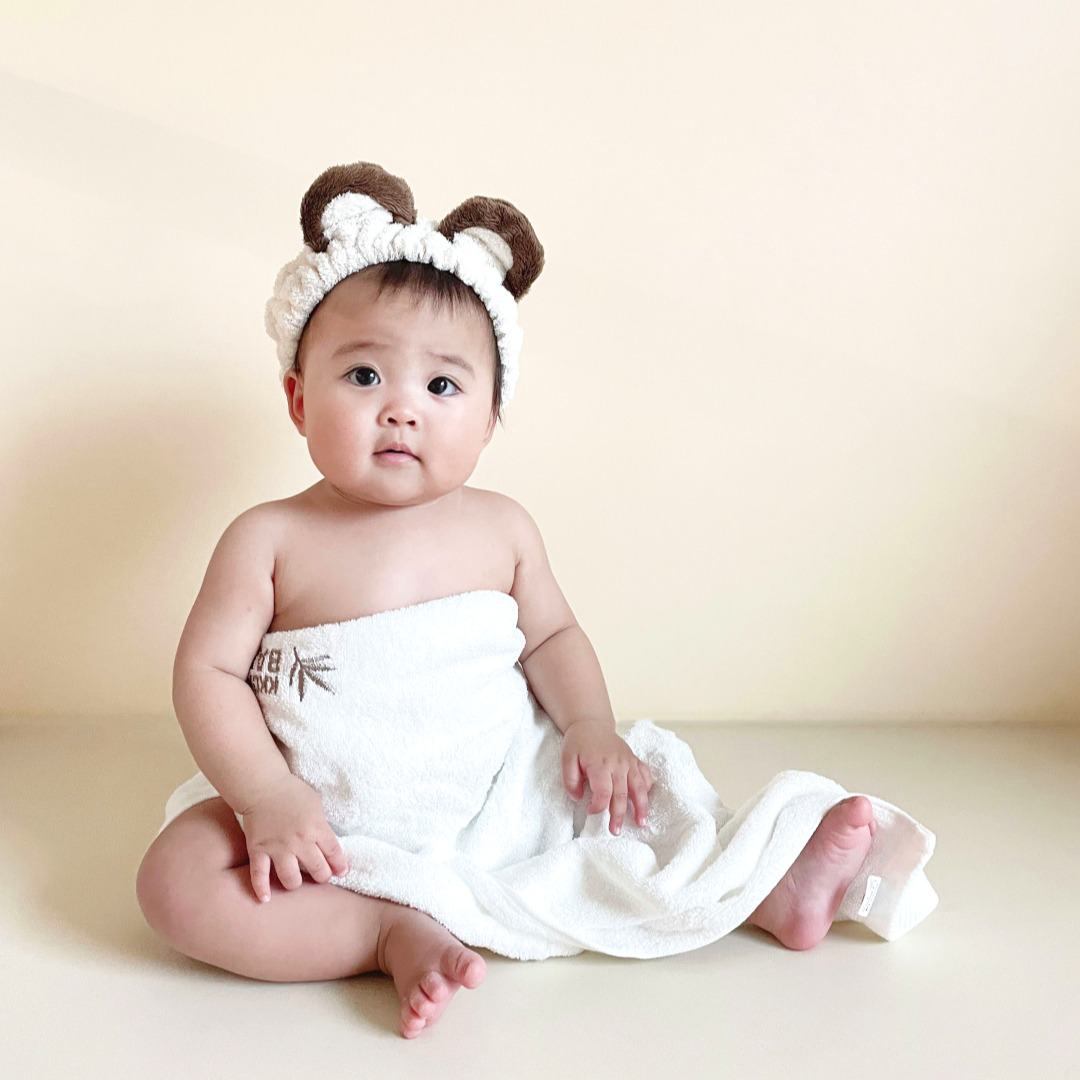 꼬까신 아기 신생아 대나무 목욕 타올 수건 85x85