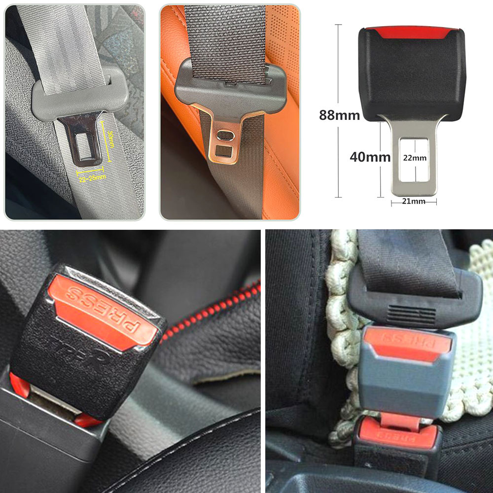 차량용 안전벨트 연장클립 2개입 운전석 전좌석 보조용품