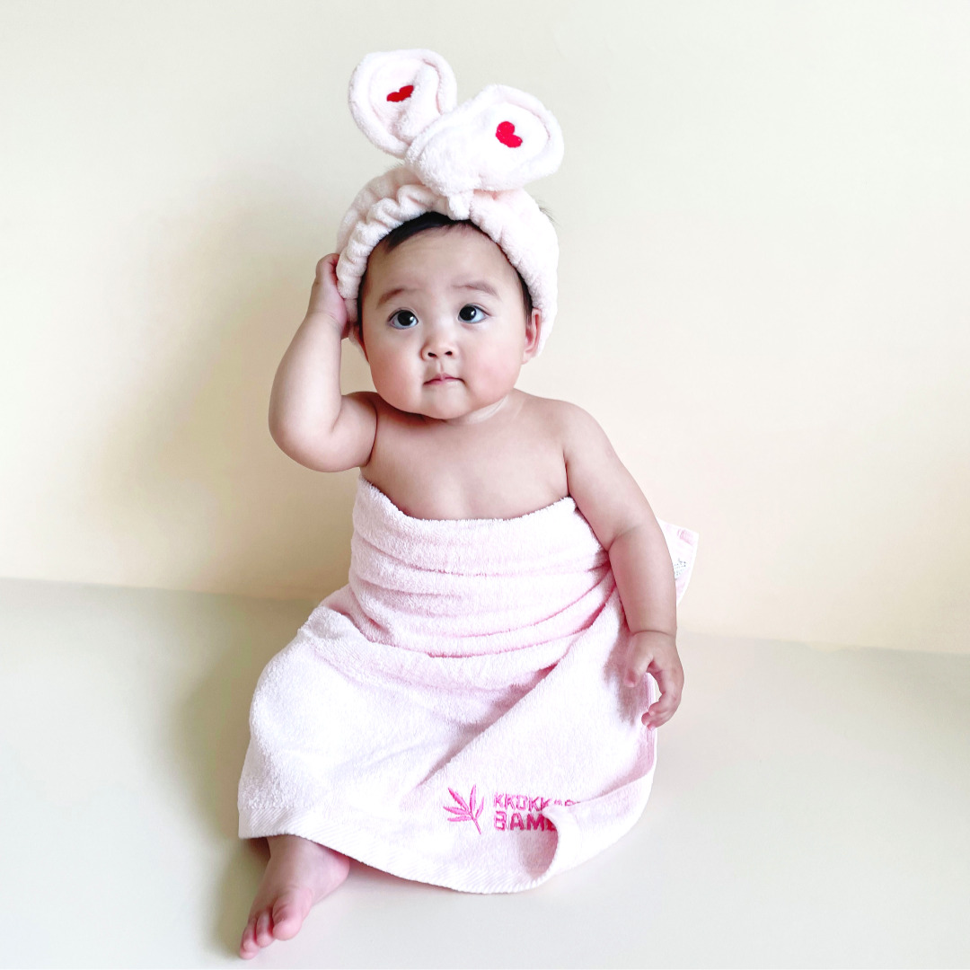 꼬까신 아기 신생아 대나무 목욕 타올 수건 85x85