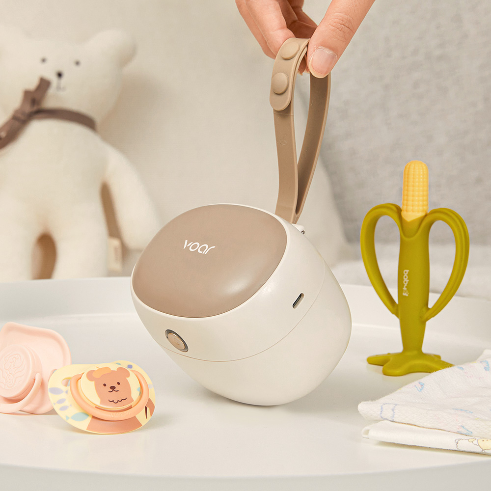 보아르 아가맘마 휴대용 쪽쪽이살균기 UV 99.9% 살균 소독 공갈 젖꼭지 치발기 소독기