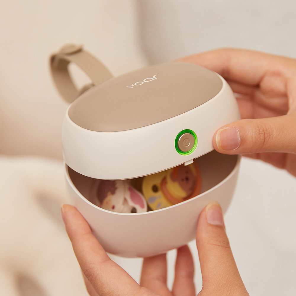 보아르 아가맘마 휴대용 쪽쪽이살균기 UV 99.9% 살균 소독 공갈 젖꼭지 치발기 소독기