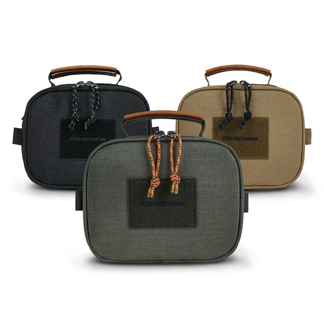 카즈미 필드 오벌 케이스 캠핑 수납가방 캠핑 파우치