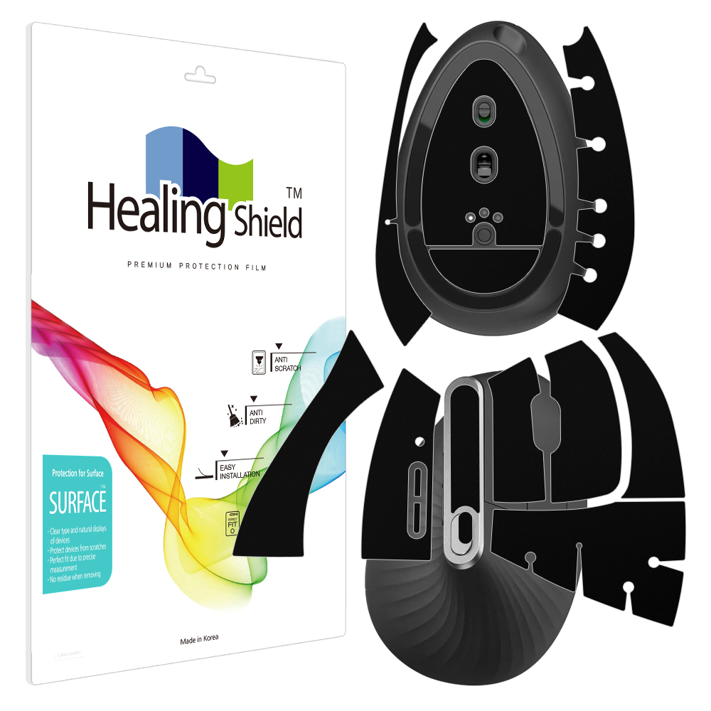 로지텍 MX 버티컬 무선 마우스 블랙 외부보호필름 세트